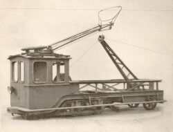 elektrische Treidellokomotive des Teltowkanals